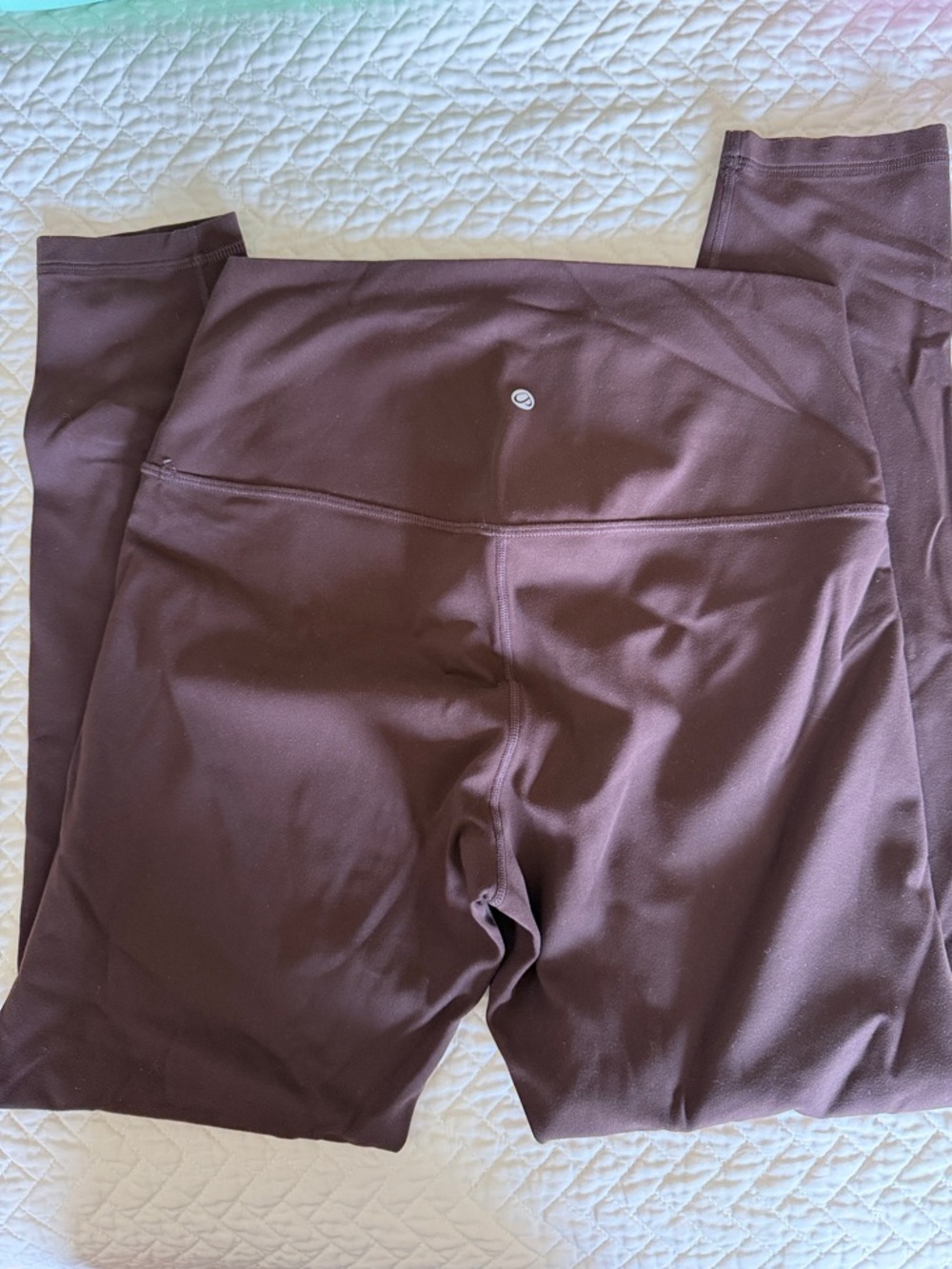 CRZ YOGA Plum Purple High-Waist Leggings